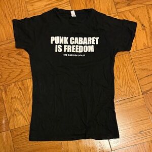 Dresden Dolls / Amanda Palmer punk cabaret concert t-shirt